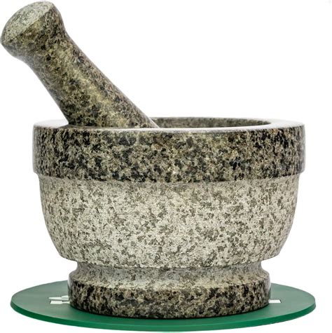 Amazon Mortar And Pestle Set Double Sided Unpolished Granite