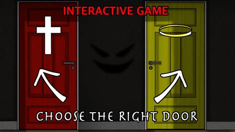 Interactive Game The Red Door Yellow Door Ritual Horror Game