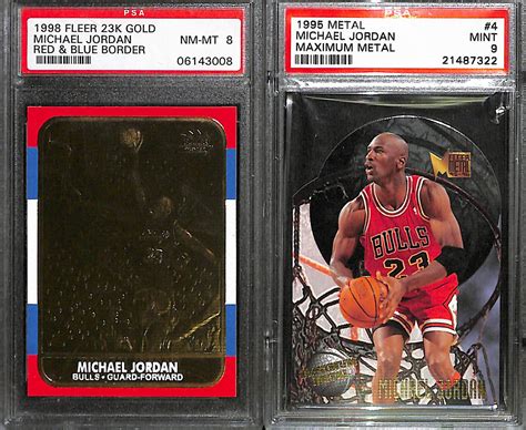 Lot Detail Lot Of Michael Jordan Cards Mostly Graded