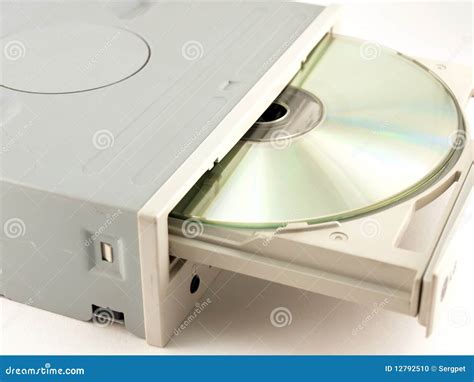 Drive for CD-ROM stock photo. Image of cdrom, information - 12792510