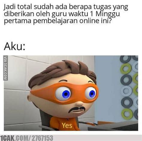 Meme Sekolah Online Bikin Ngakak Sambil Bilang Bener Banget