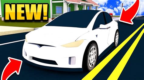 New Cars Update 2017 Tesla Model S And Model X Cars Roblox Vehicle