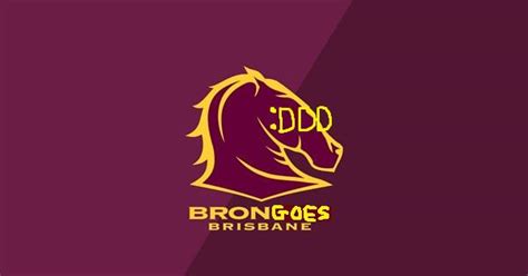 My take on improving the broncos team logo : r/nrl