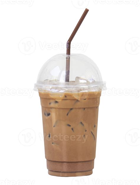 Iced Coffee Or Caffe Latte In Cup File Png 21028232 Png