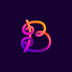 Neon B Logo Vector Images (over 1,200)