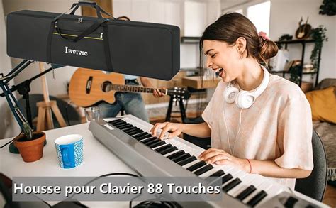 IBVIVIC Housse Pour Clavier 88 Touches 10MM Sacoche De Clavier Piano