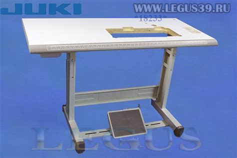 Стол для промышленной швейной машины JUKI DDL-7000A с серой окантовкой ...