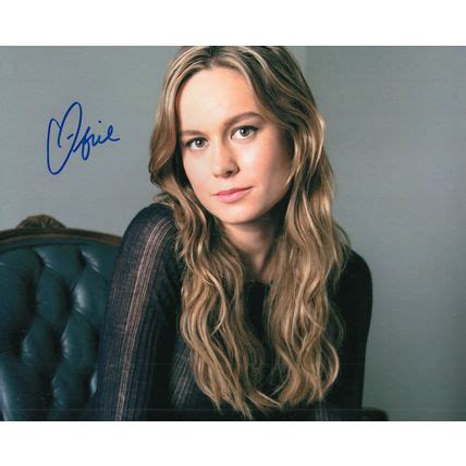 Autographed Brie Larson X Photo Signed Very Nice On Ebid United