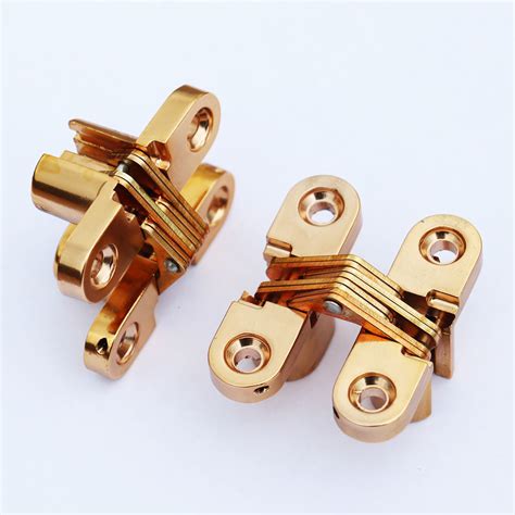 The Best Gold Folding Hinge Zinc Alloy Concealed Cabinet Hinge 180