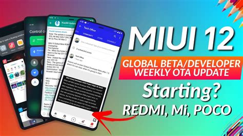 Official Miui Weekly Update Starting Miui Weekly Global