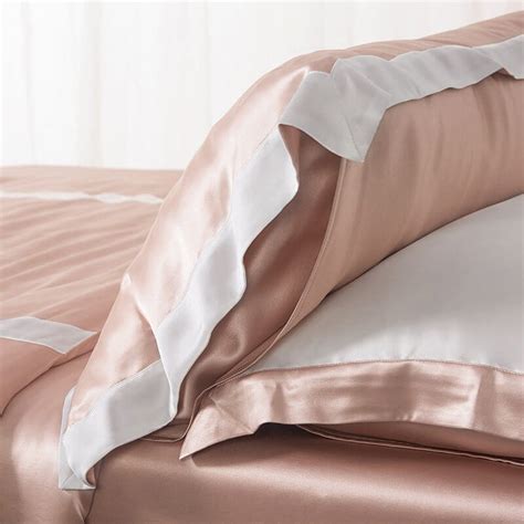 Pink 22 Momme Classic 4pcs Silk Flat Sheet Set