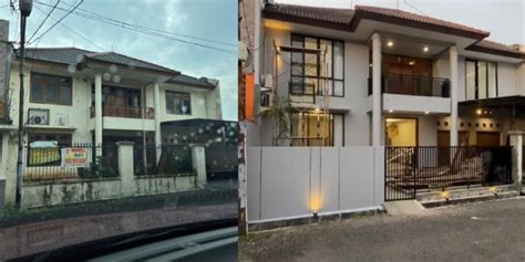 Transformasi Rumah Tua Dua Lantai Jadi Hunian Modern Minimalis Yang