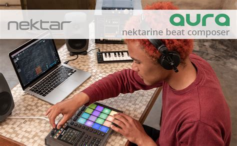 Amazon Nektar Aura Beat Composer And Daw Controller Metallic