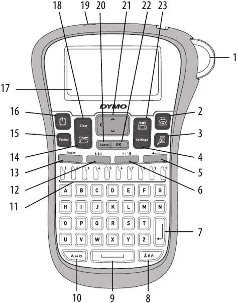 Dymo LabelManager 260P Portable Label Maker Manual ManualsLib