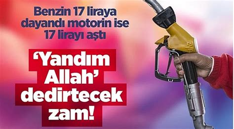 Benzin Ve Motorine Okkal Zam Ekonom Gazete Do U