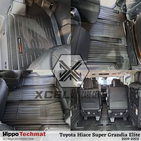 TOYOTA HIACE SUPER GRANDIA ELITE 2020 2024 HIPPO TECHMAT PRO VARIANT