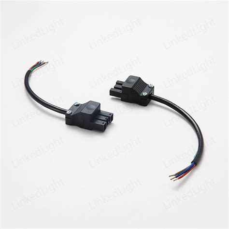 Pole Multiway Male Female Pluggable Connector With Cable Cord