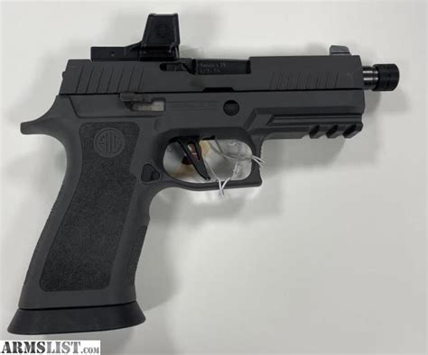 ARMSLIST For Sale Sig Sauer P320 XCarry Legion W Romeo Pro 3 MOA Red