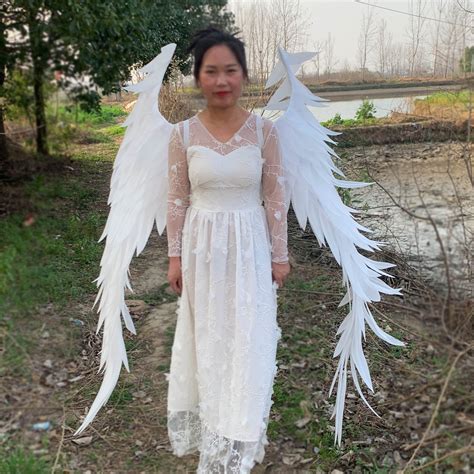 White Large Angel Wings Costume Photo Shoot Costume Cosplay Design Victoria Secret Wing Big