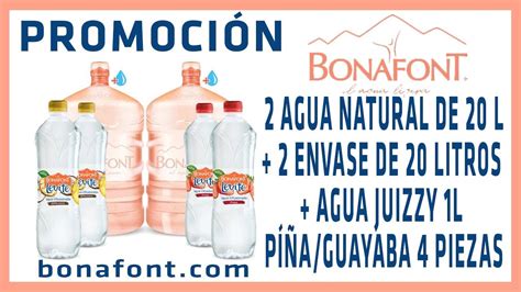 Actualizar 47 Imagen Garrafon De Agua Bonafont Walmart Viaterra Mx