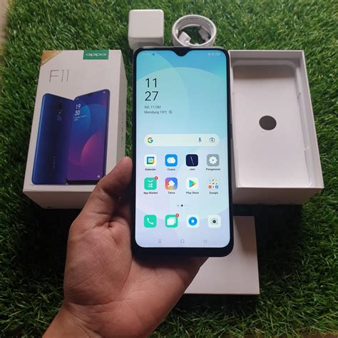 Jual HANDPHONE OPPO F11 4 128GB SECOND SEKEN BEKAS MURAH Shopee Indonesia