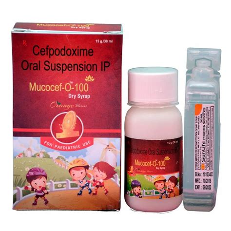 DR Ethix Mucocef 100 Dry Syrup Cefpodoxime 100 Mg At Rs 99 99 Bottle