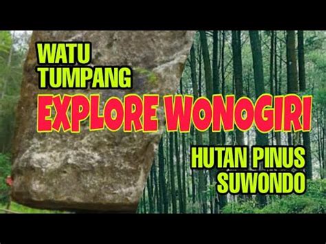 HUTAN PINUS SUWONDO WATU TUMPANG EXPLORE WONOGIRI YouTube