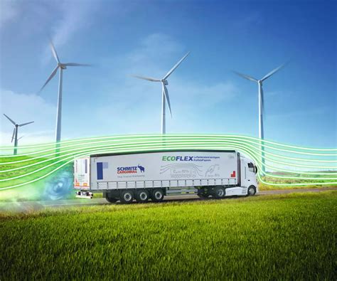 Schmitz Cargobull EcoGeneration Trailer mit Teardrop Bauweise für