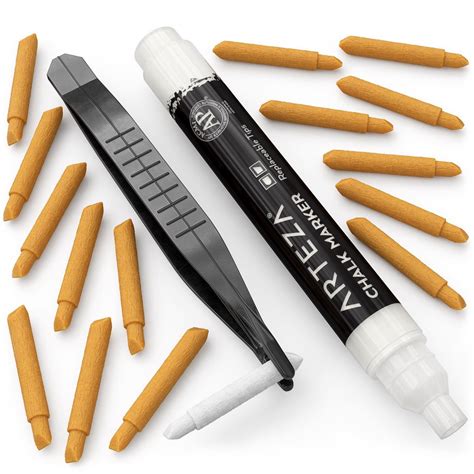 Liquid Chalk Markers White Set Of 12 Arteza