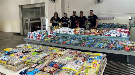 Fundo Social Recebe Aproximadamente Uma Tonelada De Alimentos