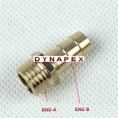 Metric Thread M14x15 M14 Male To Barb 12” Or 12mm Brass Air Fuel Oil Boat L 9s Ebay