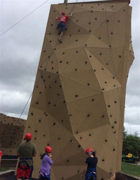 Outdoor Bouldering Wall