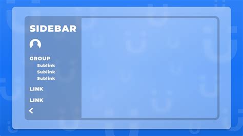 sidebar  side navigation menu aprender ux ui