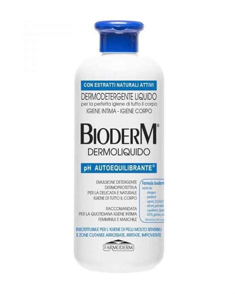 Bioderm Dermoliquido Emulsione Detergente Dermoprotettiva Farmoderm