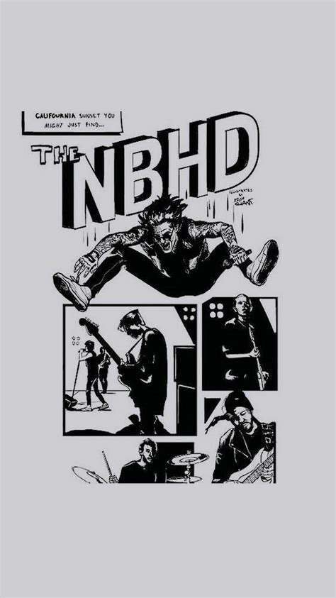 The Neighbourhood Lockscreen P Steres De Banda Cartazes Vintage