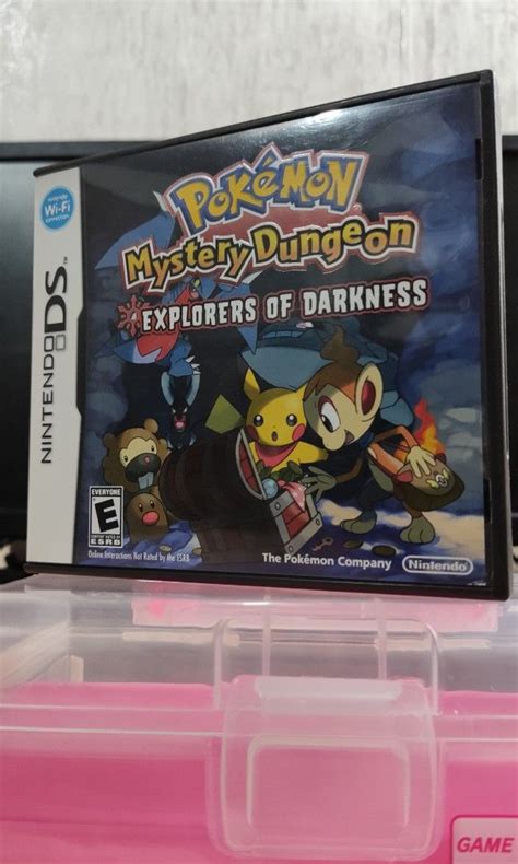 Pokemon Mystery Dungeon Explorer Of Darkness Video Gaming Video