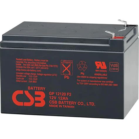 Bateria CSB GP12120F2 12V 12Ah