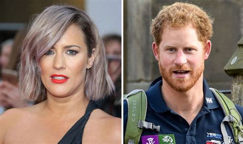 Caroline Flack Admits She Was Prince Harrys Bit Of Rough Celebrity