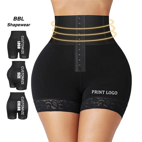 Hexin Slimming Tummy Control Shaper Bbl Shorts High Waist Butt Lifter