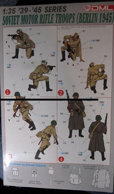 DML Dragon 1 35th Scale Soviet Motor Rifle Troops Berlin 1945