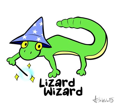 Wizard Lizard by AshWolves5 on DeviantArt