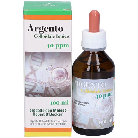 Argento Colloidale Ionico Ppm Ml Ml Redcare