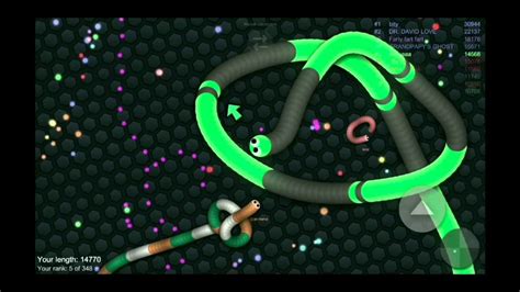 Slither Io Score K Rank Youtube