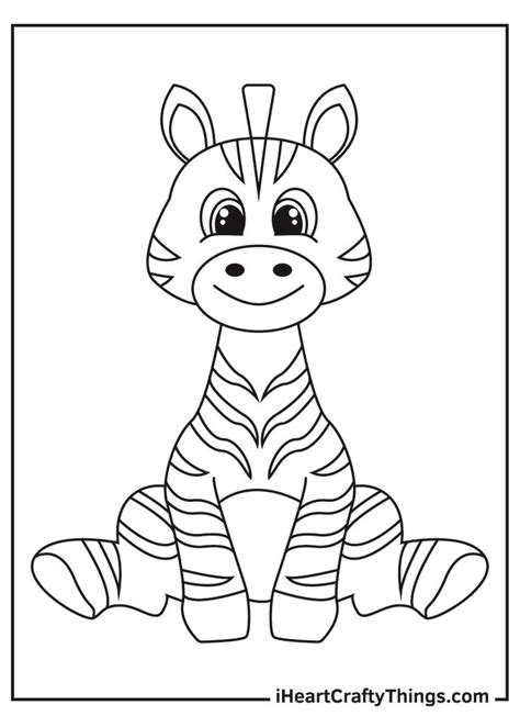 Zebra Coloring Pages | Zebra coloring pages, Coloring pages, Cool ...