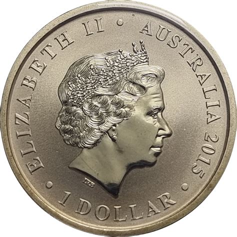 1 Dollar Elizabeth II 4th Portrait Centenary Of Australian