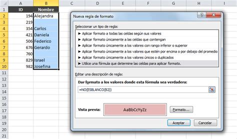 Formato Condicional Sobre Celdas Vac As En Excel Excel Total