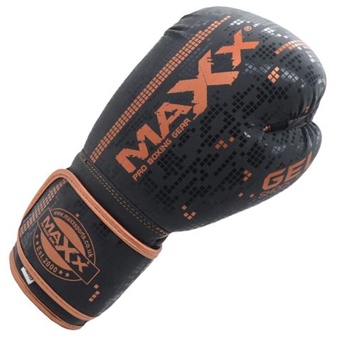 Maxx Vanta Copper Pixel Boxing Gloves Range Leather Glove Training 04oz16oz Ebay