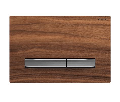 Actuator Plates Sigma Black Walnut Chrome Plated Architonic