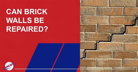 Can Brick Walls Be Repaired