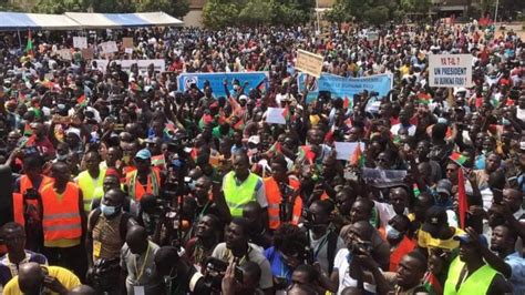 Burkina des manifestations contre la dégradation de la situation